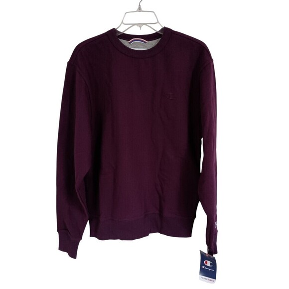 Champion Mens Sweatshirt Size Small Powerblend Fleece Pullover Crew Long Sleeve - Picture 1 of 5